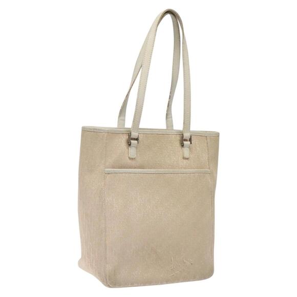 DIOR Trotter Canvas Tote Bag Pink Silver - Picture 1 of 12